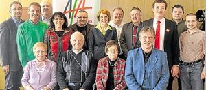 Vorstand der afa im Unterbezirk Weiden-Neustadt-Tirschenreuth